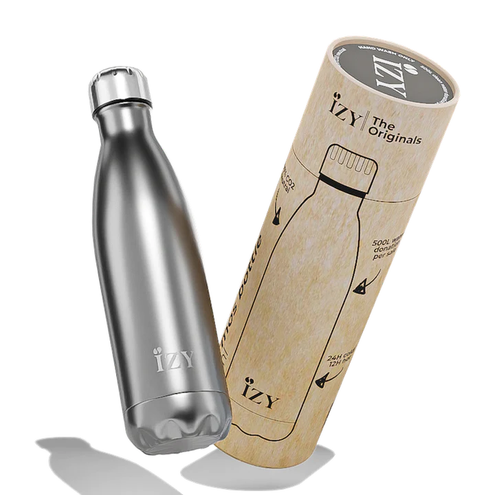 IZY Bottles Originals Chrome Silver