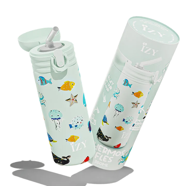 IZY Bottles KIDS - Groen Zee-leven
