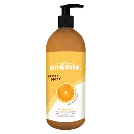 Unwaste Hand & Body Wash "The Likable One" Sinaasappel (500ml)
