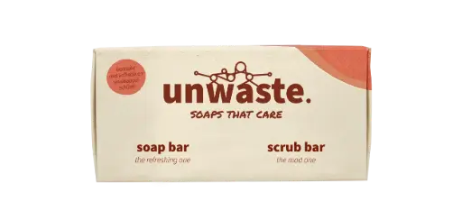 Unwaste Duopack Soap en Scrub bar